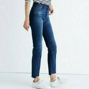 Madewell Perfect Vintage Jean step hem edition